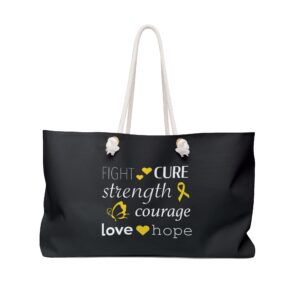 Sarcoma/Bone Cancer Weekender Bag
